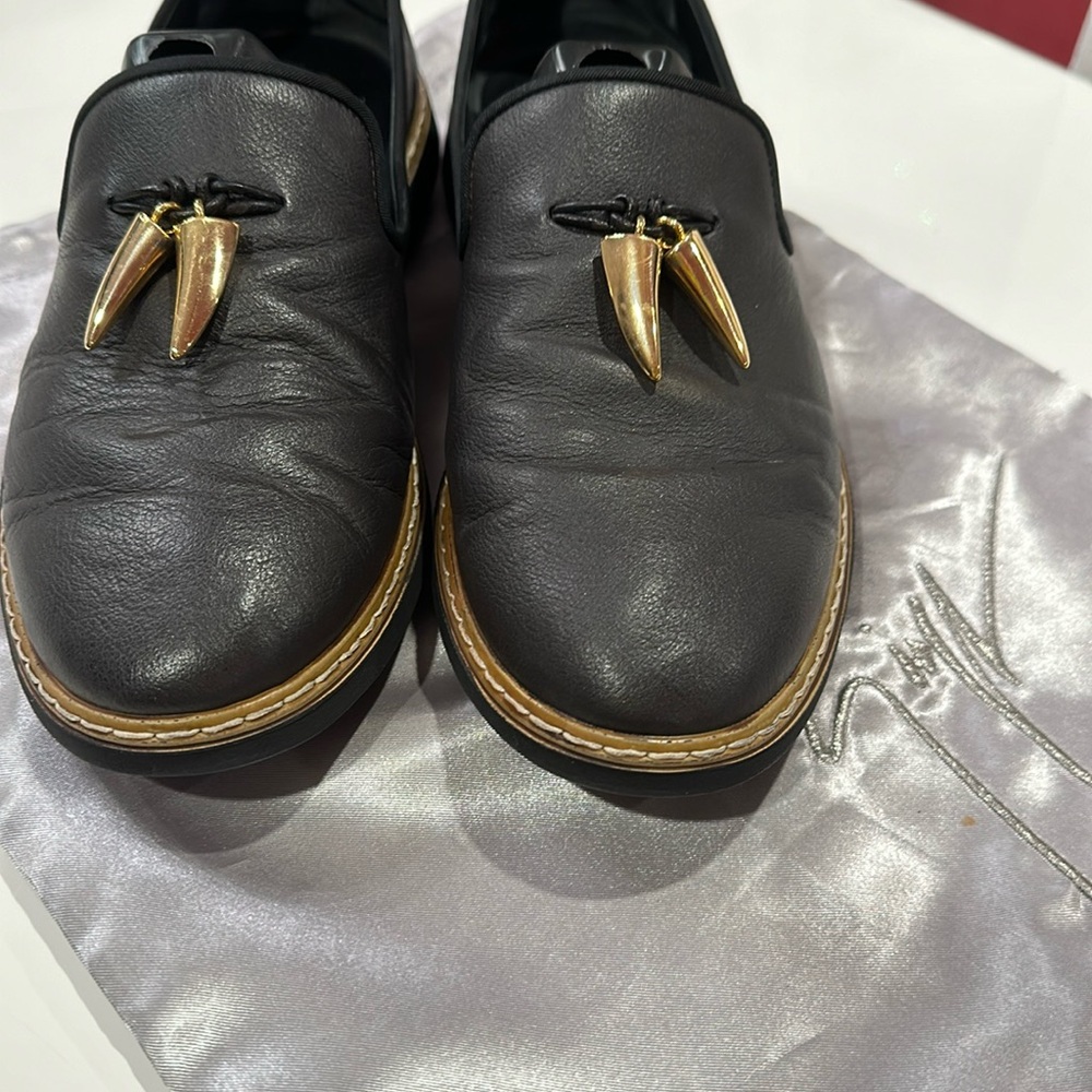Zanotti loafers worn 4 times in brown size 42 (10US)